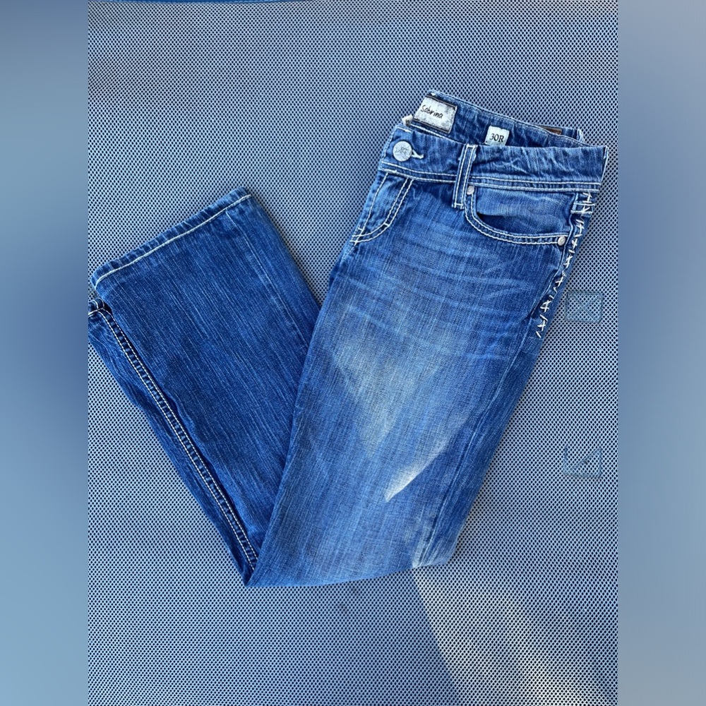 BKE Women’s Boot Cut Jeans - Blue